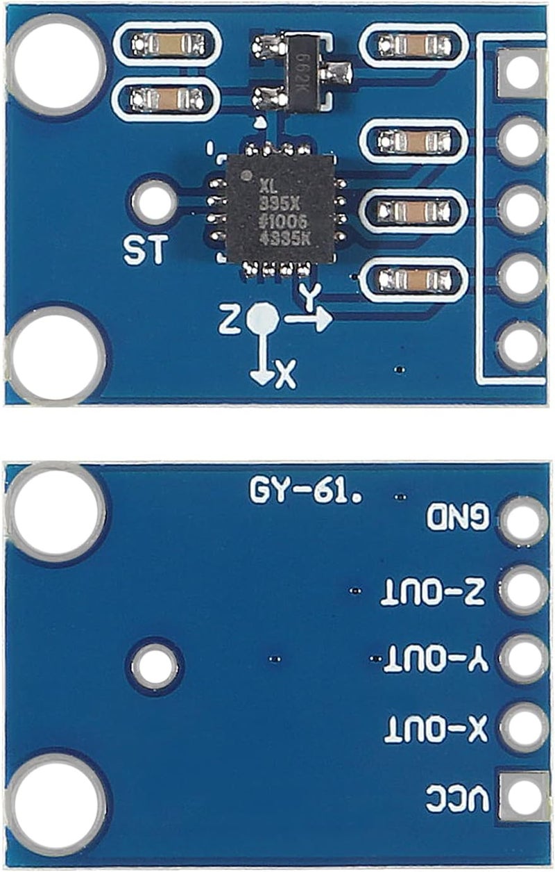 ACEIRMC 4pcs GY-61 ADXL335 3-axis Analog Output Accelerometer Module Angular transducer 3V-5V for Arduino - Image 2